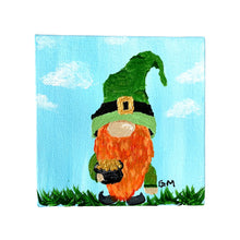 Load image into Gallery viewer, Irish Gnome Mini Canvas