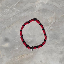 Load image into Gallery viewer, Black and red hearts