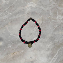 Load image into Gallery viewer, Black and red hearts