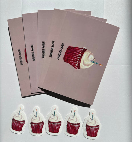 Happy birthday greeting card