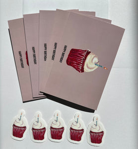 Happy birthday greeting card