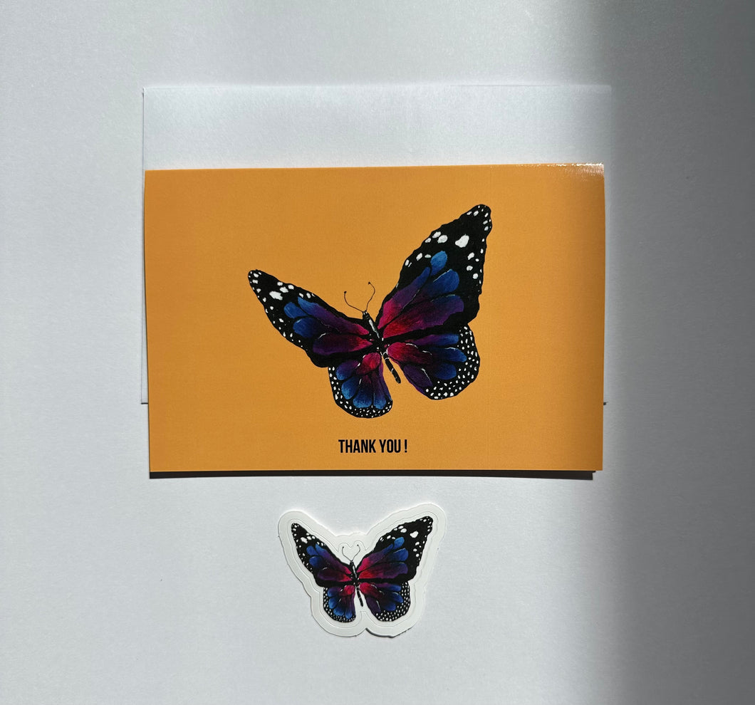 Butterfly Greeting card