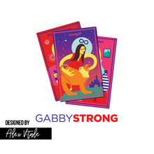 Load image into Gallery viewer, Strong Tarot Card - By Alex Vitale