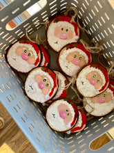 Load image into Gallery viewer, Santa Wood Ornament
