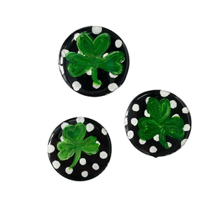 Polka Dot Shamrock Phone Grip