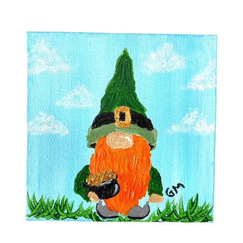 Irish Gnome Mini Canvas