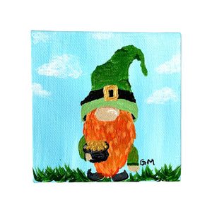 Irish Gnome Mini Canvas