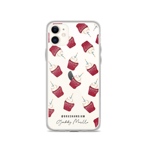 Cupcake Pattern iPhone Case