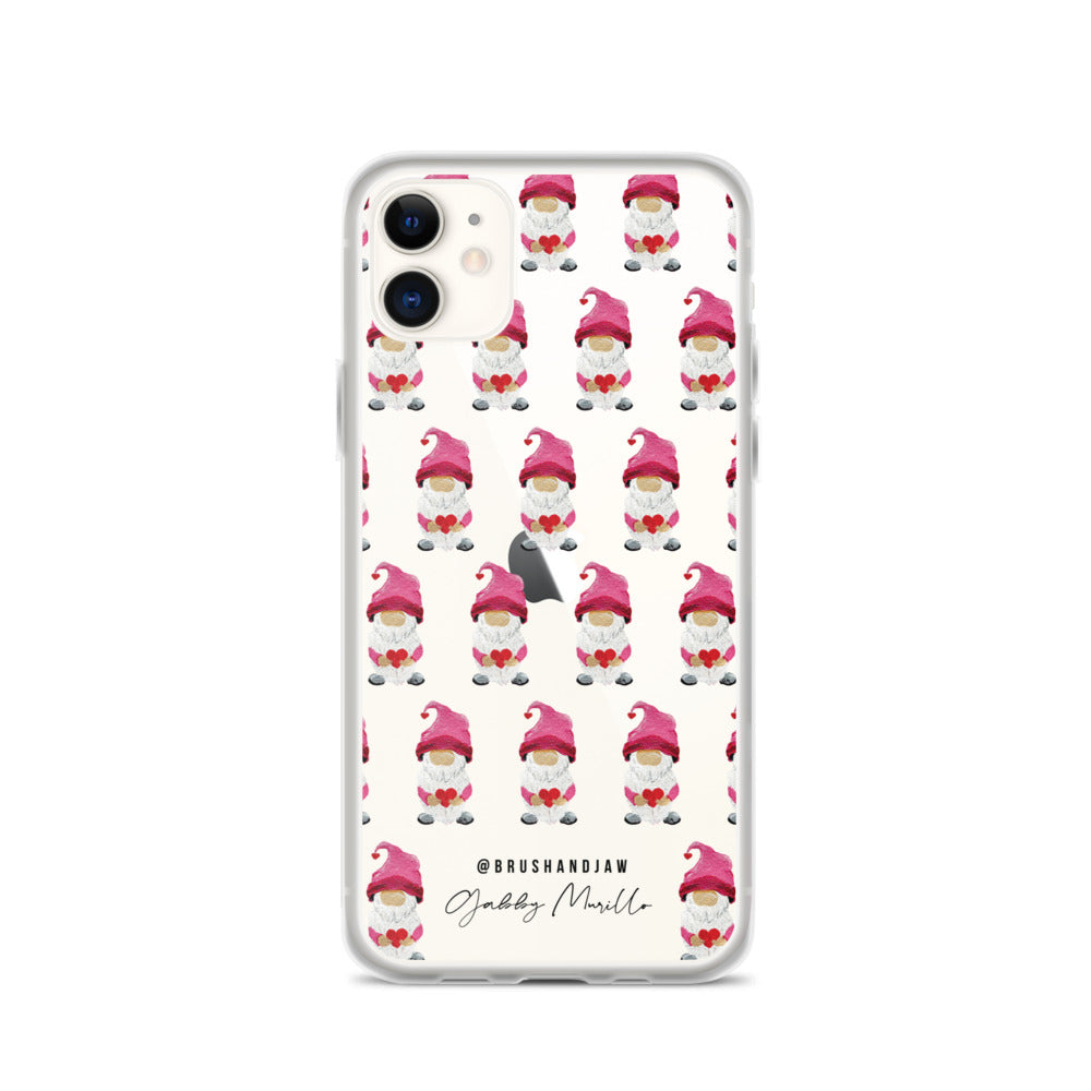 Valentines Gnome iPhone Case – Gabby Strong Valentines Gnome iPhone Case – Gabby Strong