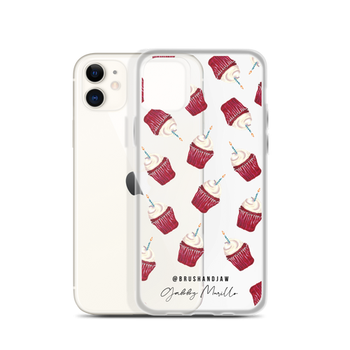 Cupcake Pattern iPhone Case