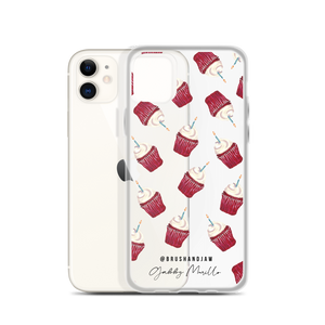 Cupcake Pattern iPhone Case