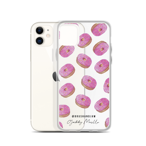Donut Pattern iPhone Case