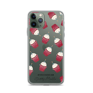 Cupcake Pattern iPhone Case