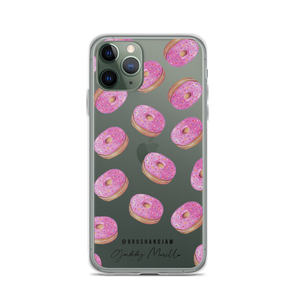 Donut Pattern iPhone Case