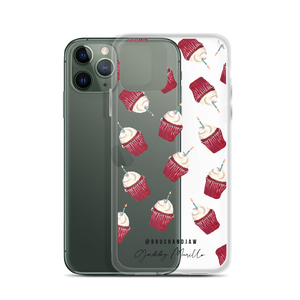 Cupcake Pattern iPhone Case