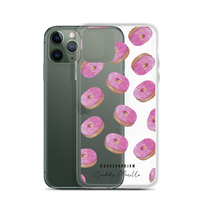 Donut Pattern iPhone Case