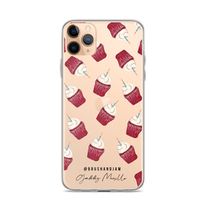 Cupcake Pattern iPhone Case