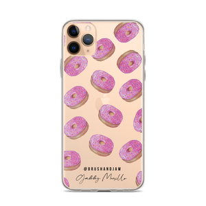 Donut Pattern iPhone Case