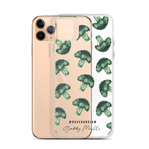 Broccoli Pattern iPhone Case
