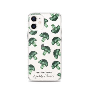 Broccoli Pattern iPhone Case