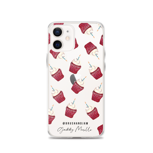 Cupcake Pattern iPhone Case