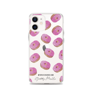 Donut Pattern iPhone Case