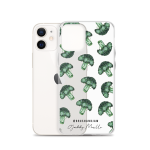 Broccoli Pattern iPhone Case
