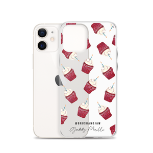 Cupcake Pattern iPhone Case