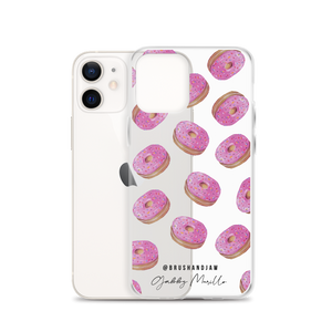 Donut Pattern iPhone Case
