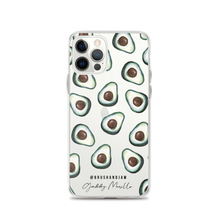 Load image into Gallery viewer, Avocado Pattern iPhone Case
