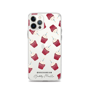 Cupcake Pattern iPhone Case