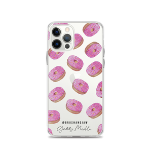 Donut Pattern iPhone Case