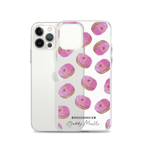 Donut Pattern iPhone Case