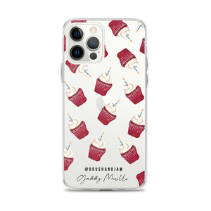 Cupcake Pattern iPhone Case