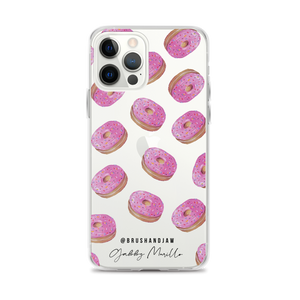 Donut Pattern iPhone Case