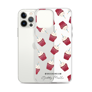 Cupcake Pattern iPhone Case