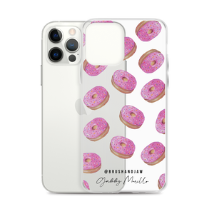 Donut Pattern iPhone Case