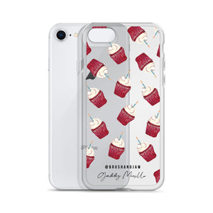 Cupcake Pattern iPhone Case