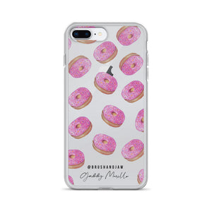 Donut Pattern iPhone Case
