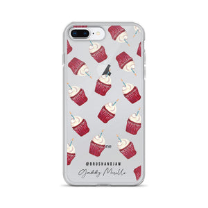 Cupcake Pattern iPhone Case