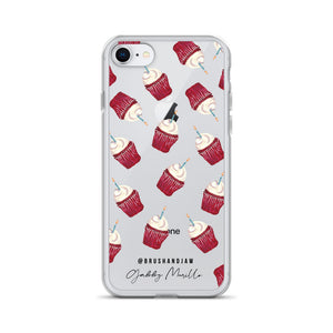 Cupcake Pattern iPhone Case
