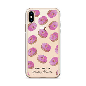 Donut Pattern iPhone Case