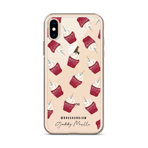 Cupcake Pattern iPhone Case