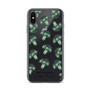 Broccoli Pattern iPhone Case
