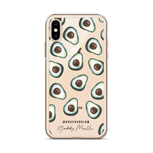 Load image into Gallery viewer, Avocado Pattern iPhone Case