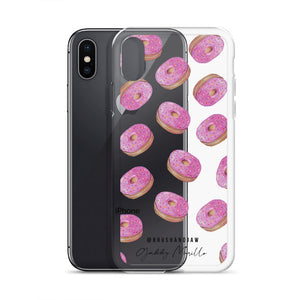 Donut Pattern iPhone Case
