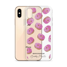 Load image into Gallery viewer, Donut Pattern iPhone Case