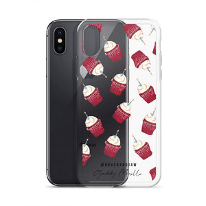 Cupcake Pattern iPhone Case