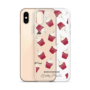Cupcake Pattern iPhone Case