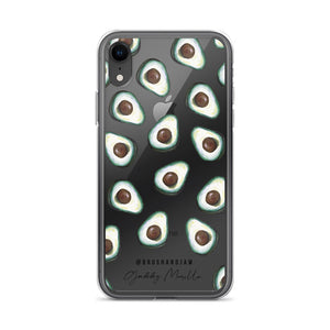 Avocado Pattern iPhone Case